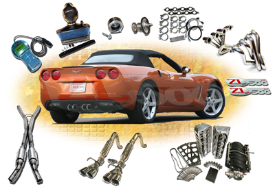 PerformancePac, 2006-07 C6 Corvette "Loud Mouth" Exhaust ZL500 H