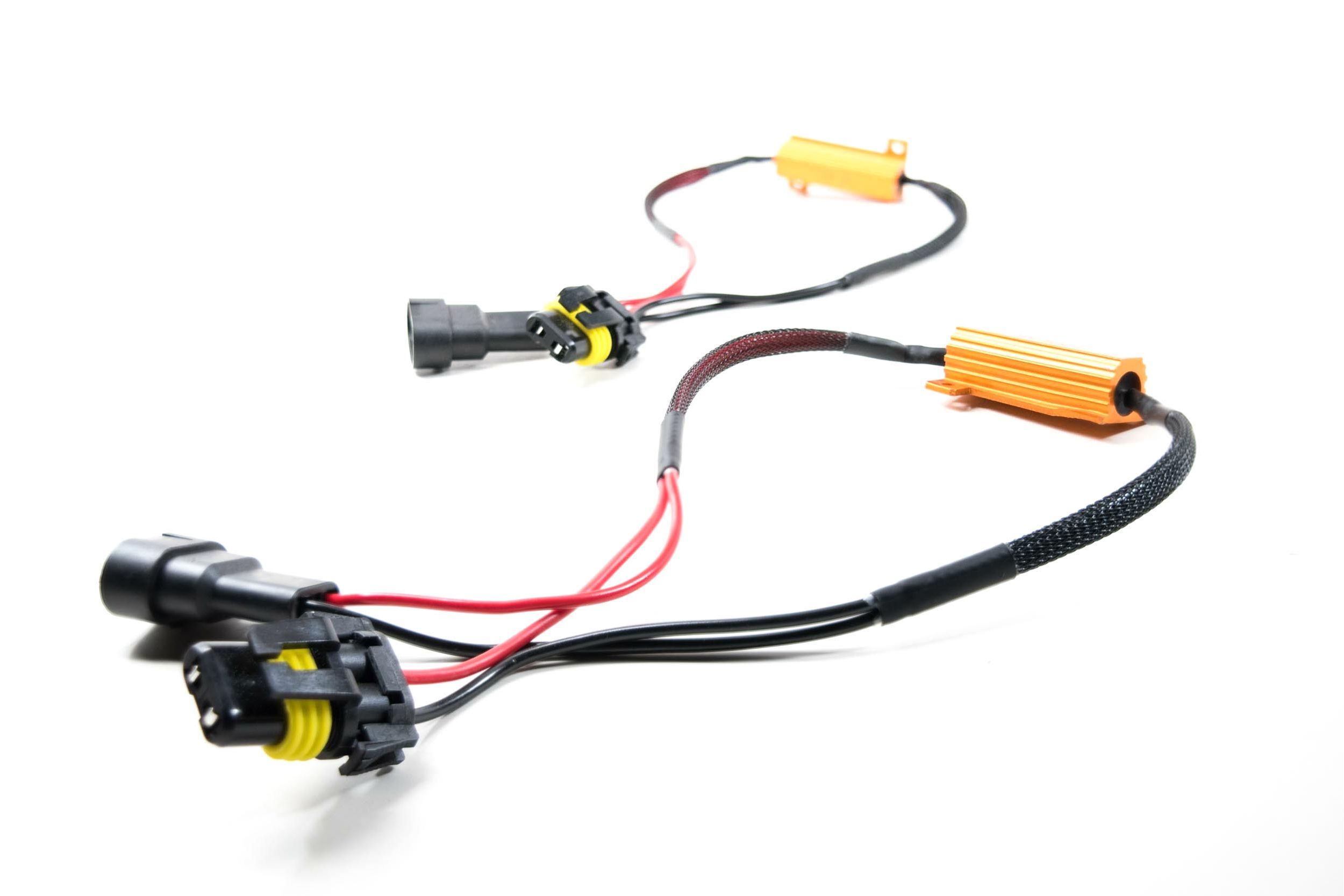 Morimoto Resistor T-Harness: 9005 / 9006 (50w)(2x)