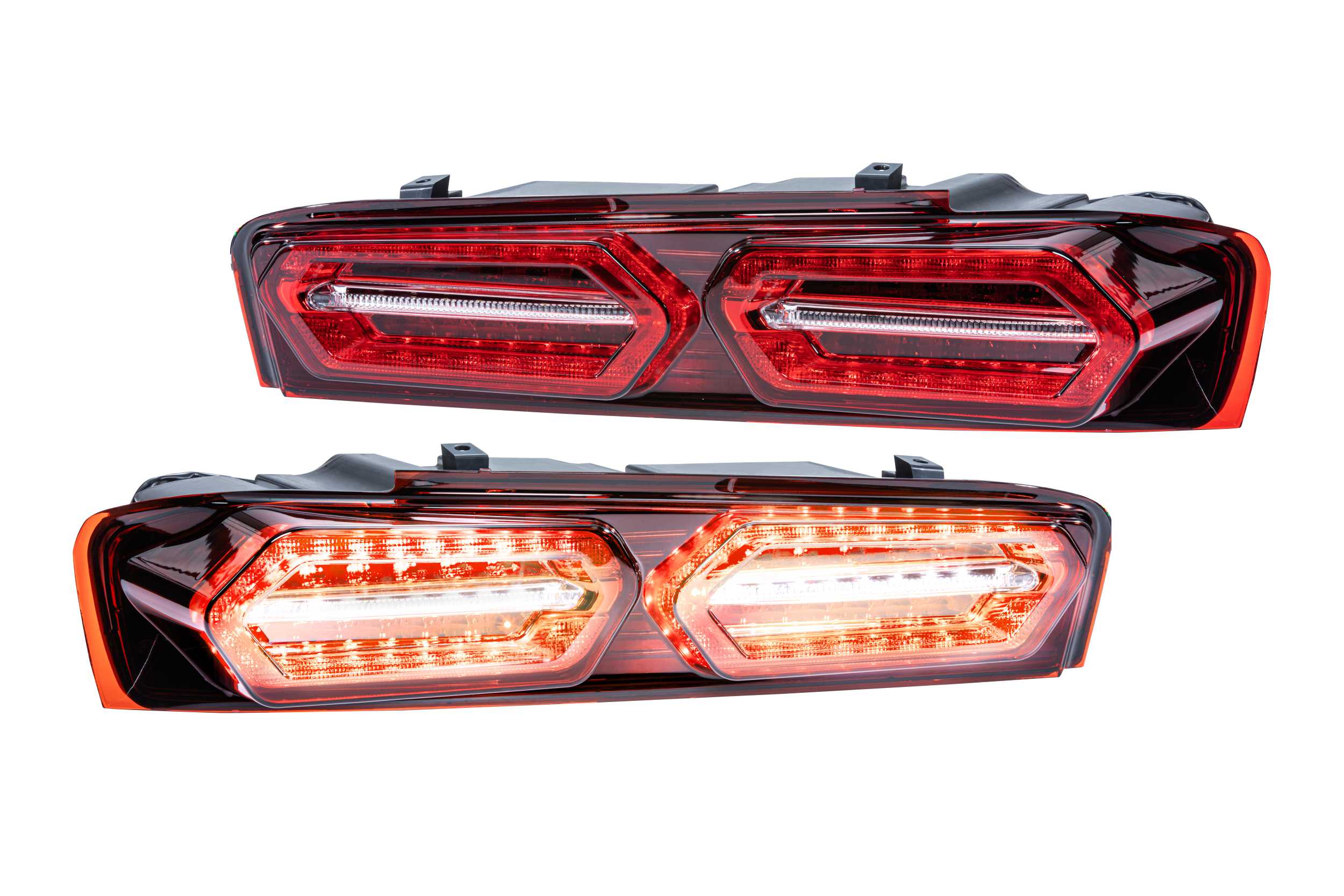Morimoto XB LED Tail Lights: Chevrolet Camaro (16-18) (Pair / Facelift / Red)