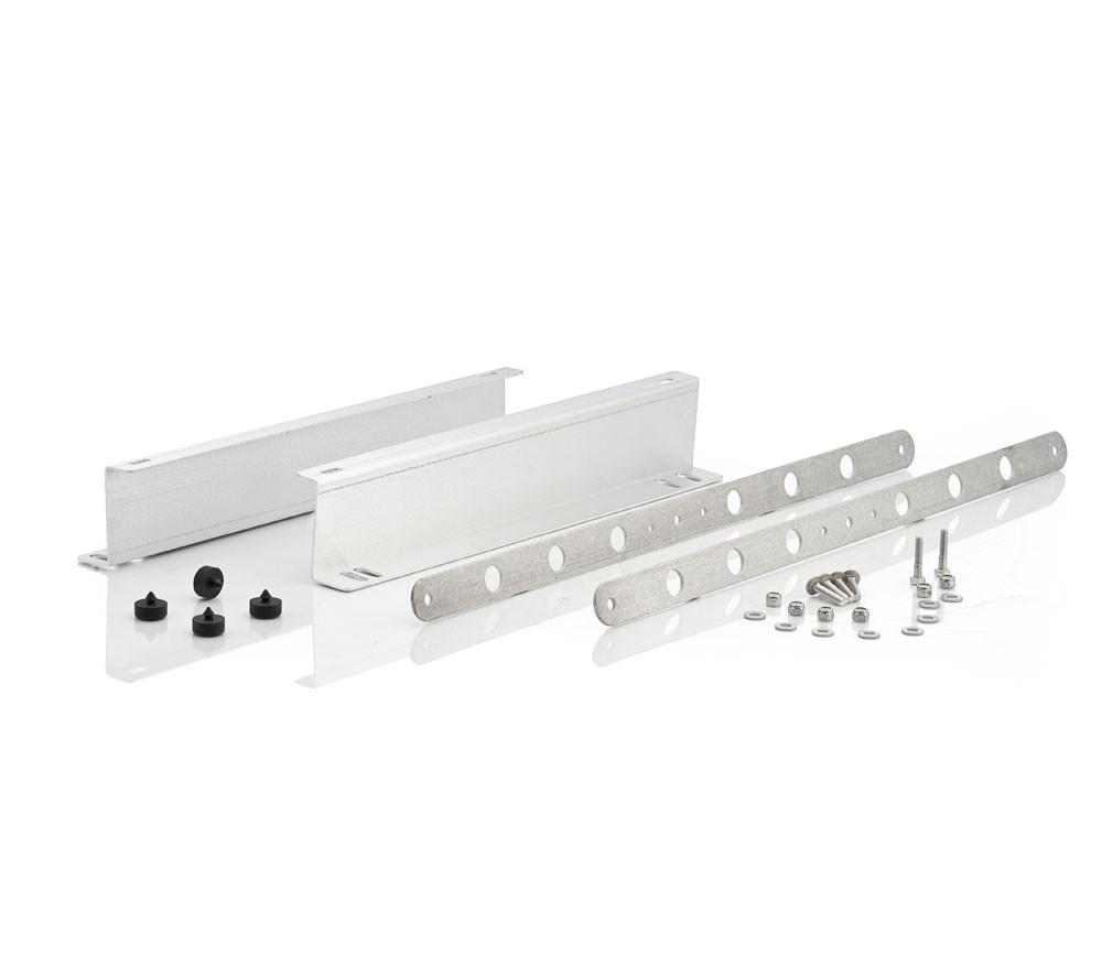 Natural Finish Fan Brackets for Downflow Radiator w/Single 16 Fan, Be Cool Radia