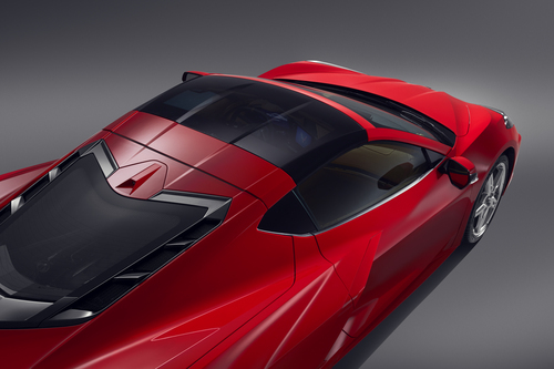 20-22+ C8 Corvette Removable Transparent Roof w/Fabric Interior Headliner - General Motors