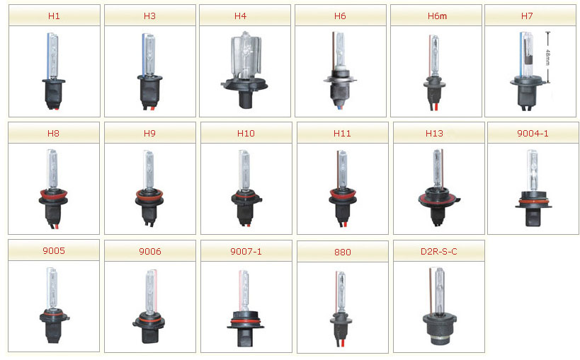 Single HID Replacement Bulb, 9005, 9006, H10 Corvette