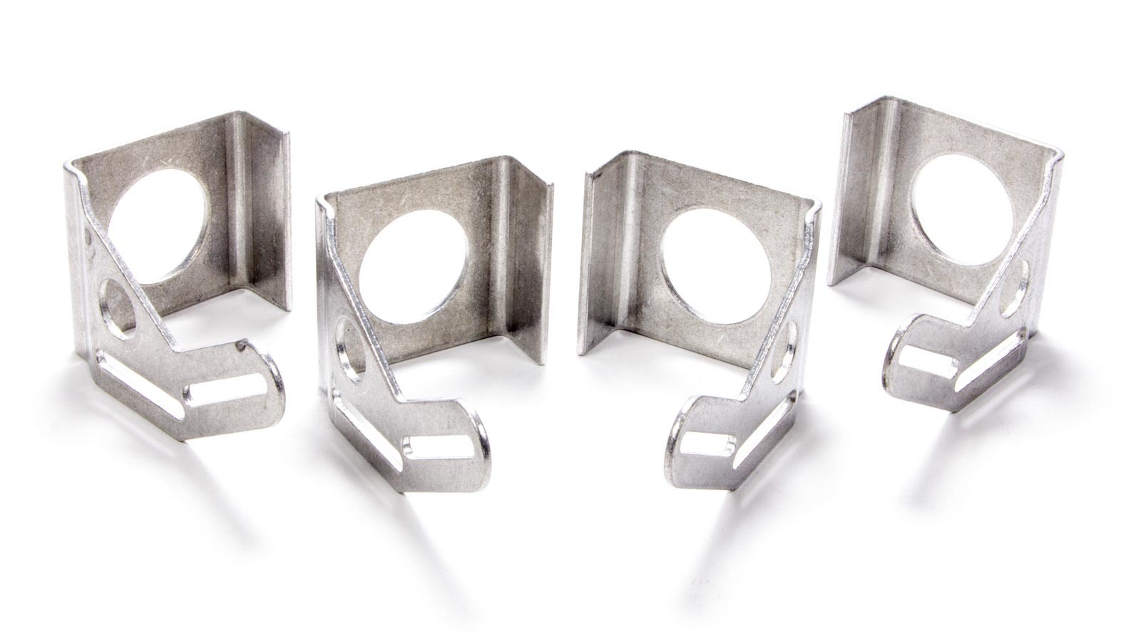 Natural Finish Aluminum Mounting Brackets Set of 4 For 13 Inch Fan Installation,