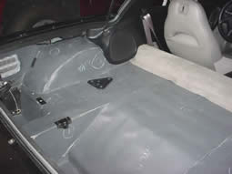 1997-2004 C5 LS1 Corvette KOOLMAT Bulk Head Cooling and Sound Deadening Insulation Kit