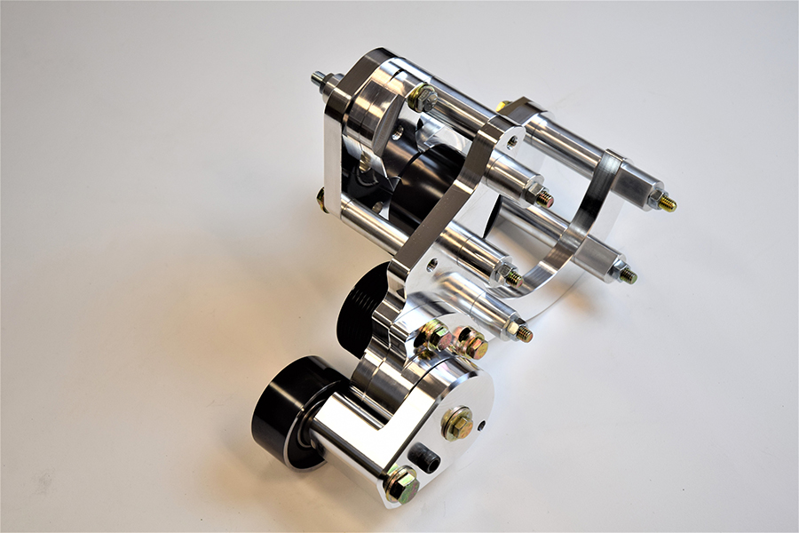 A&A Corvette C5 Upgraded ProCharger Supercharger Bracket, Version 2 With Adjustable Billet Tensioner