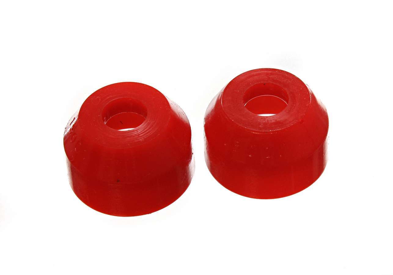 Energy Suspension Tie Rod Dust Boot, Hyper-Flex, Round, 0.590 in, 1.375" OD Rod End, Polyurethane, Red, Universal, Pair