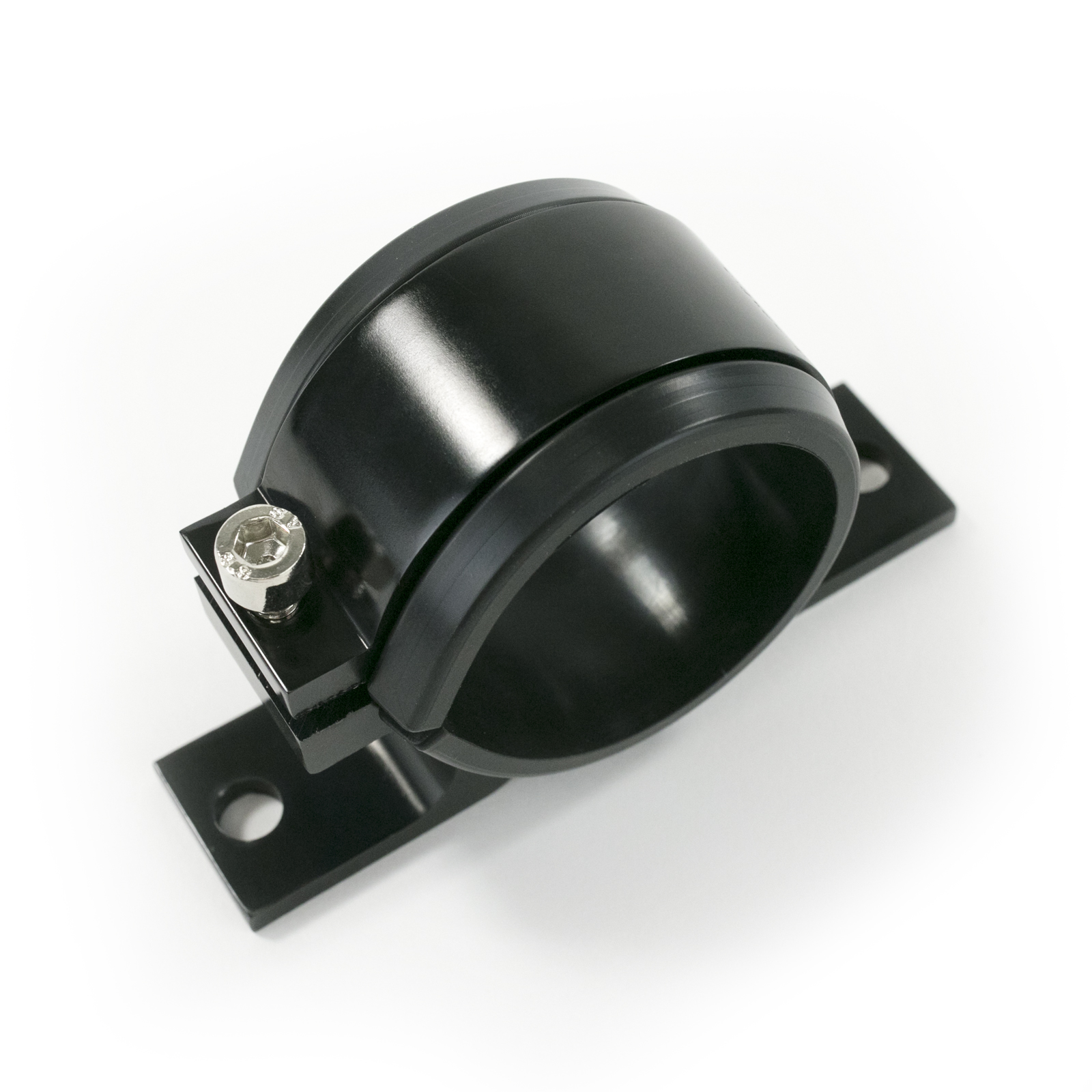 50mm Black Aluminum Fuel Filter Bracket