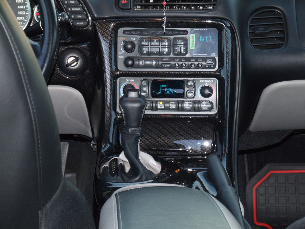 C5 Corvette Hydrocarboned Center Console 97-04 models