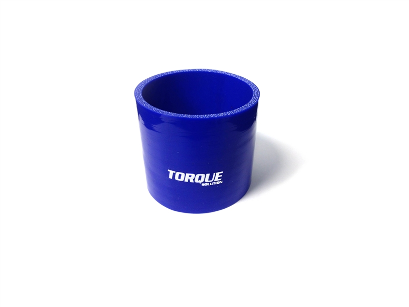 Torque Solution Straight Silicone Coupler: 2" Blue Universal