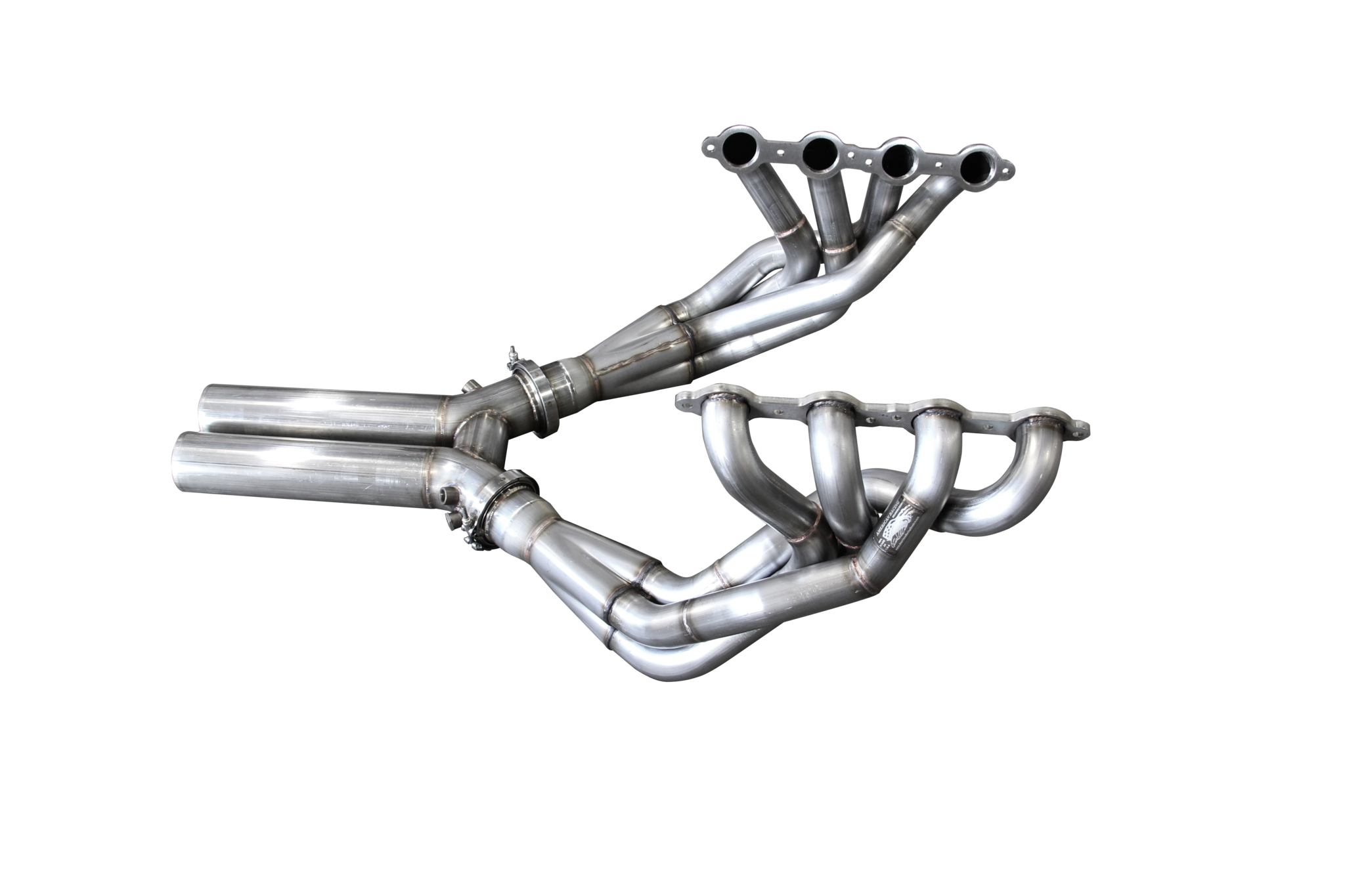 American Racing Long Tube Headers 2006-2013 Corvette Z06 RACE Version 2" x 2-1.8" x3 1/5" Headers
