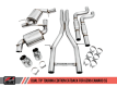16-22+ Camaro SS Touring Edition Cat-Back Kit, Diamond Black Dual Exhaust Non-Resonated, AWE Tuning