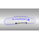 C8 Corvette WindRestrictor Illuminated Glow Plate, Stingray Text / Stingray Fish Coupe
