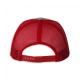 C8 Corvette Mesh-Back Cap Heather Gray/Red