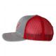C8 Corvette Mesh-Back Cap Heather Gray/Red